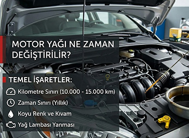 Motor Yağı Ne Zaman Değiştirilir?